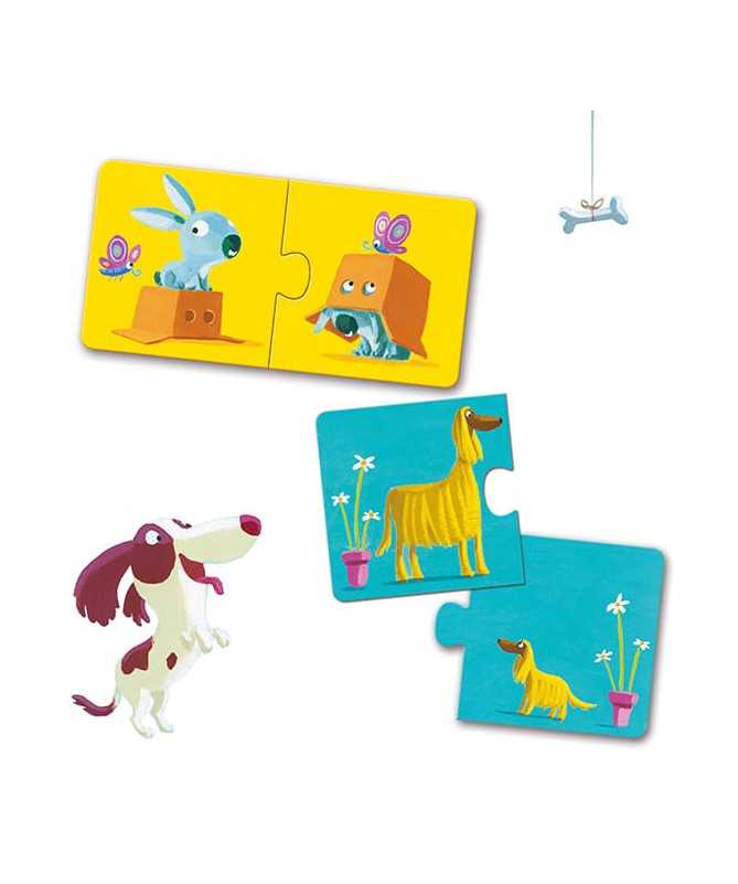 Puzzle d'associations - Contraires Puzzle d'associations - Contraires