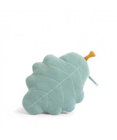 Coussin feuille Après la pluie