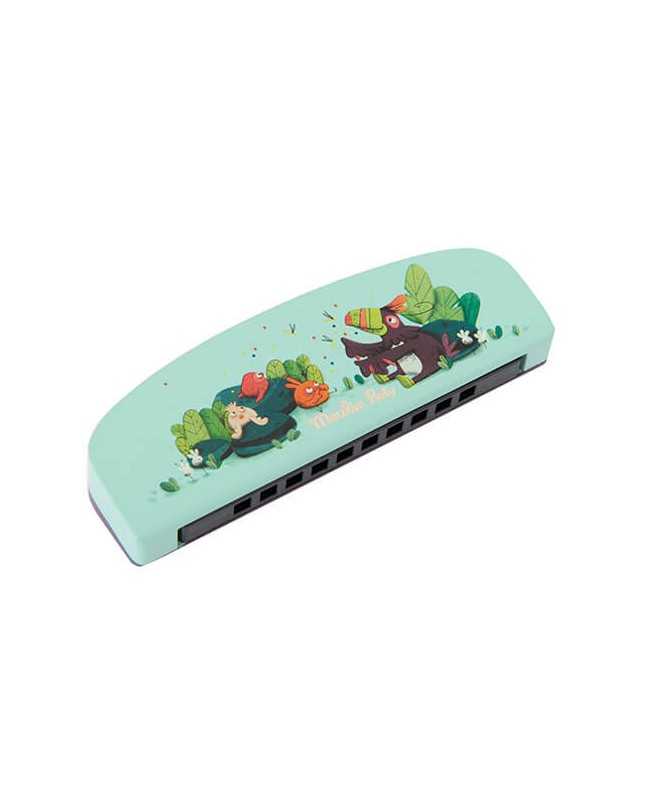 Harmonica en bois - Dans la jungle Harmonica en bois - Dans la jungle