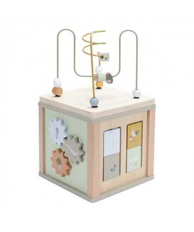 Cube d'activités en bois - Little Goose