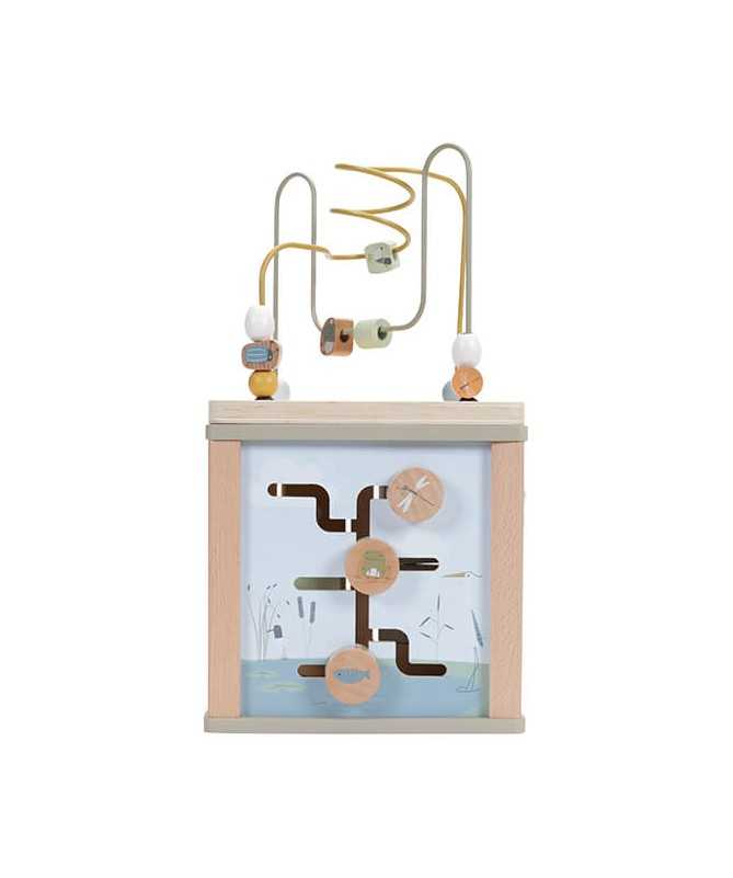 Cube d'activités en bois - Little Goose Cube d'activités en bois - Little Goose