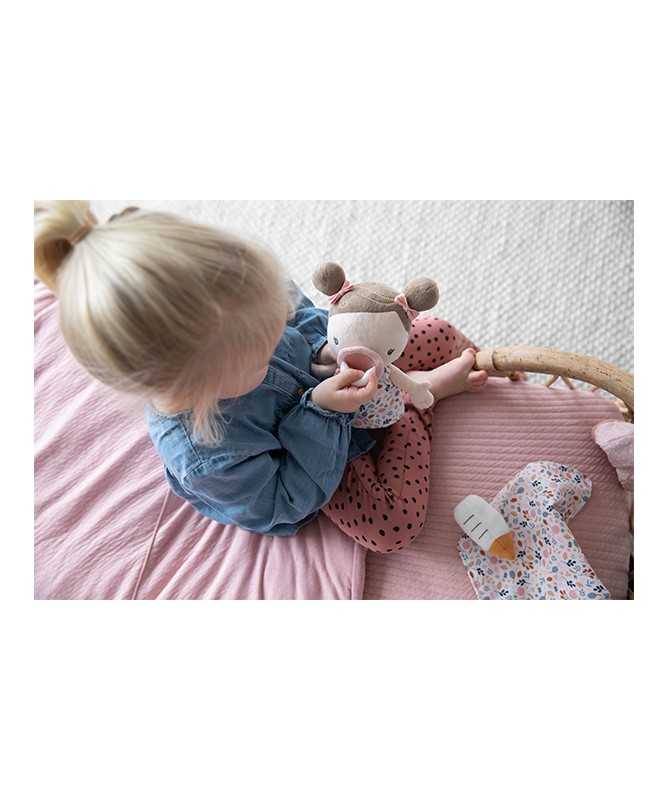Set couffin et poupon bébé Rosa Set couffin et poupon bébé Rosa