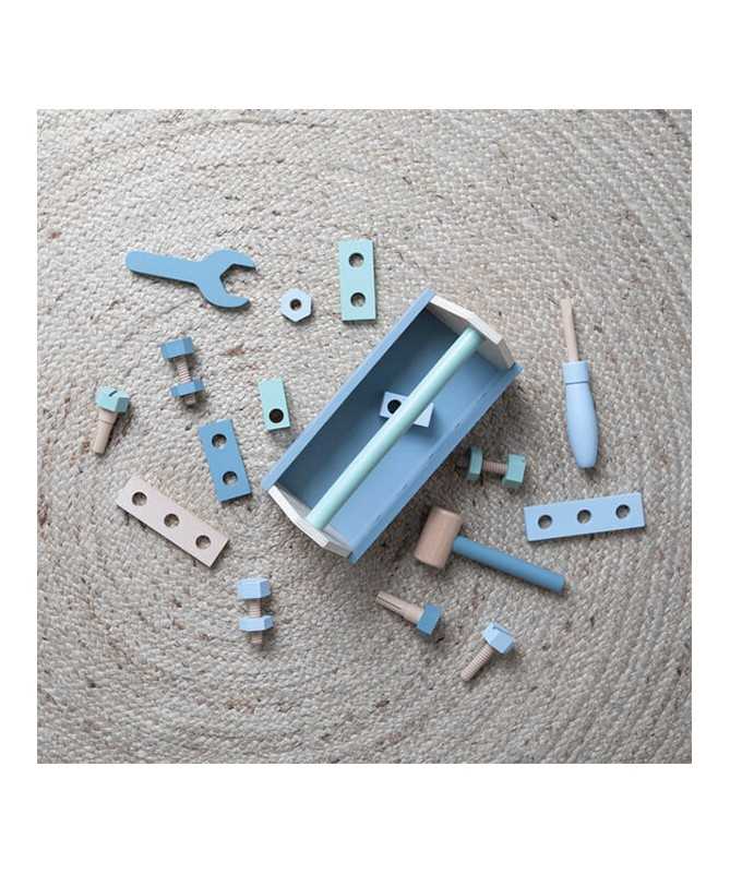 Boîte à outils en bois (20 pièces) Boîte à outils en bois (20 pièces)