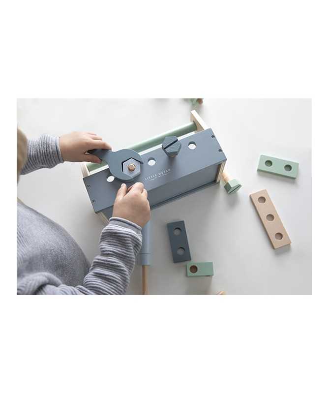 Boîte à outils en bois (20 pièces) Boîte à outils en bois (20 pièces)