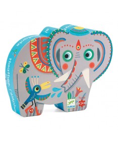 Puzzle - Haathee. éléphant d'Asie (24 pcs)
