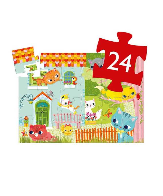 Puzzle - Pachat & ses amis (24 pcs)