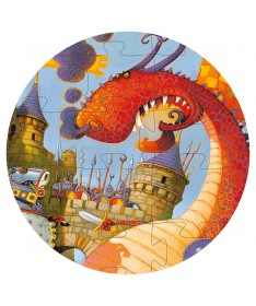 Puzzle - Vaillant et les dragons (54 pcs)