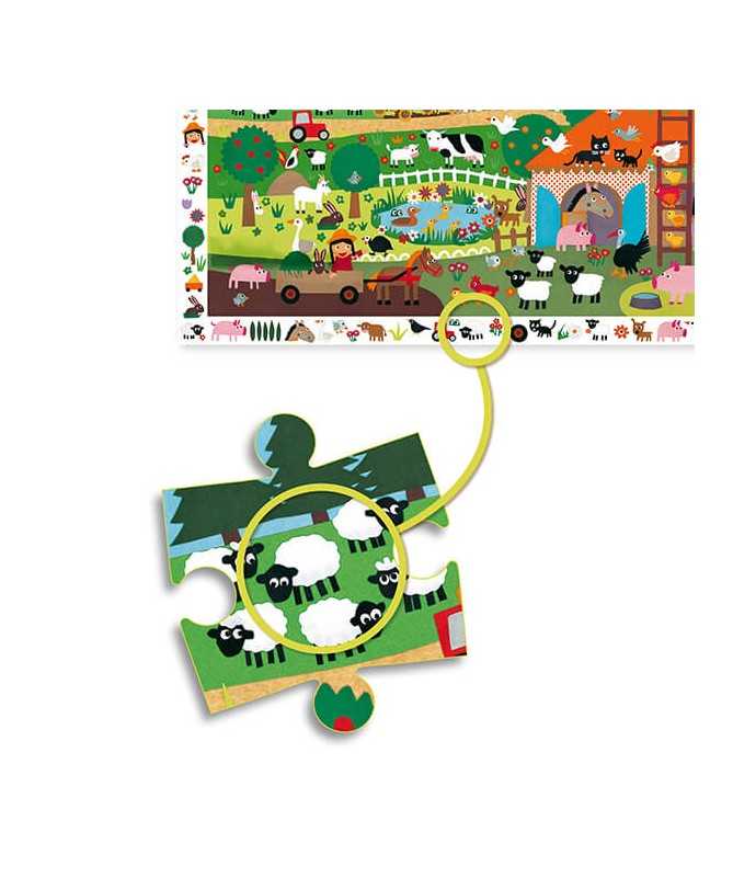 Puzzle - La ferme (35 pcs) FSC MIX Puzzle - La ferme (35 pcs) FSC MIX