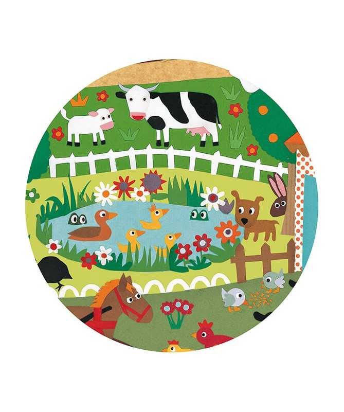 Puzzle - La ferme (35 pcs) FSC MIX