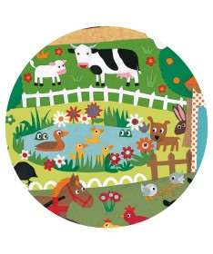 Puzzle - La ferme (35 pcs) FSC MIX