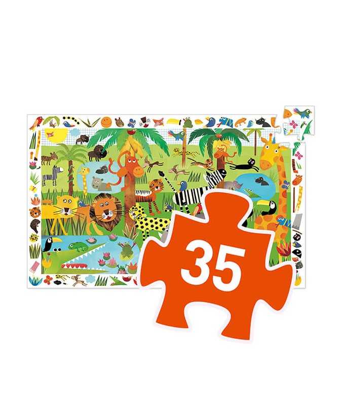 Puzzle - La Jungle (35 pcs) Puzzle - La Jungle (35 pcs)