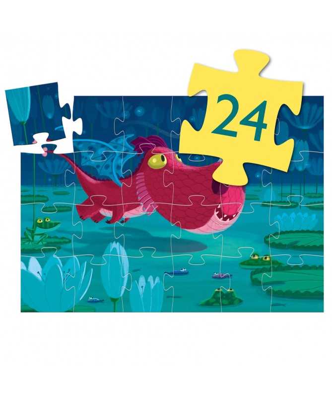 Puzzle - Edmond le dragon (24 pcs)