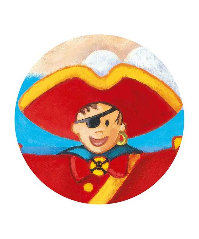 Puzzle - Le pirate et son trésor (36 pcs)