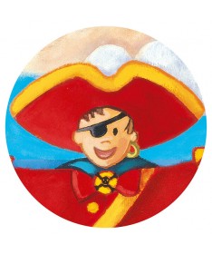 Puzzle - Le pirate et son trésor (36 pcs)