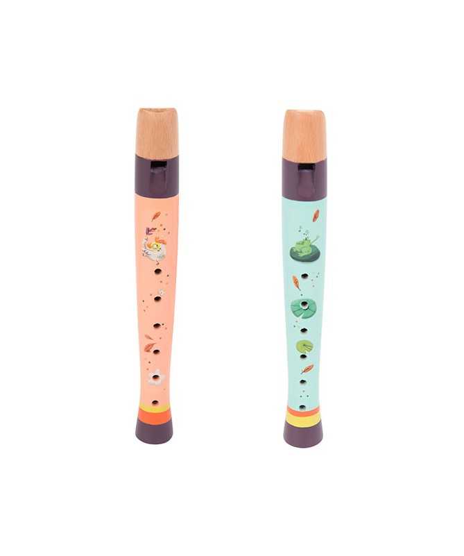 Flute en bois instrument de musique pour enfant Jouet musical