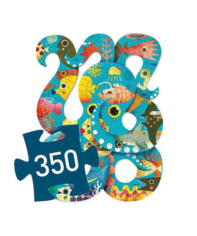 Puzzle ajouré - Octopus (350 pcs) FSC MIX Puzzle ajouré - Octopus (350 pcs) FSC MIX