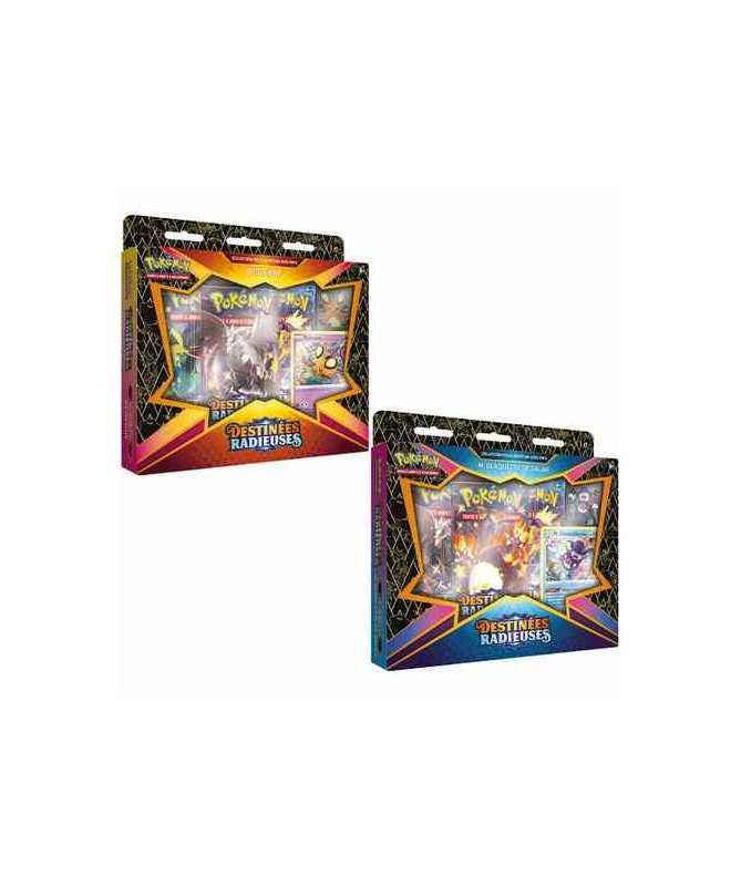 Pokemon Coffret Destinees Radieuses Avec Pins Cartes A Collectionner Baraka Jeux