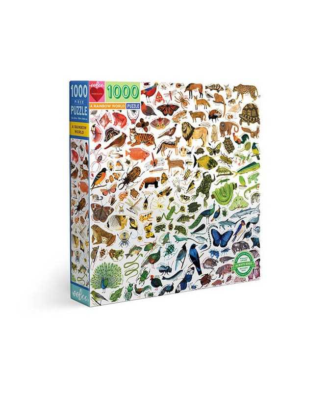 Puzzle - A rainbow world (1000 pcs)