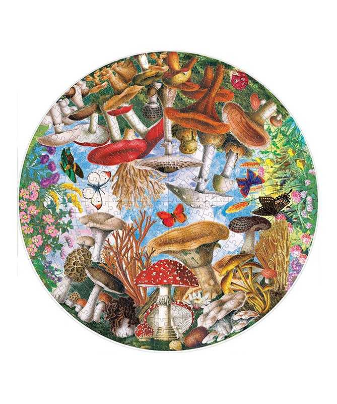 Puzzle - Mushrooms & Butterflies (500 pcs) Puzzle - Mushrooms & Butterflies (500 pcs)