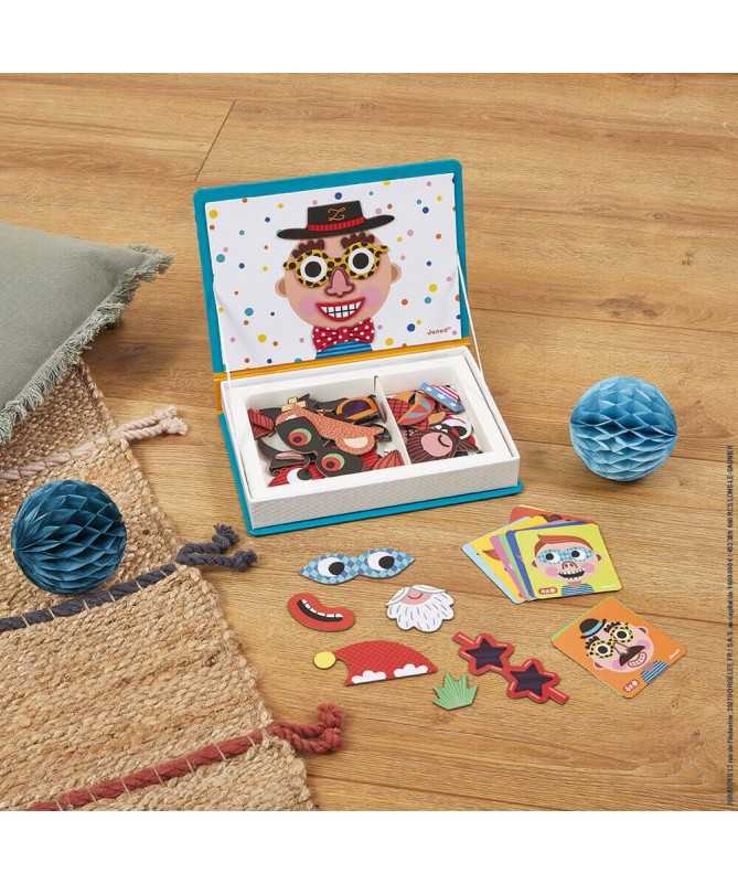 Magnéti'Book Crazy faces - Garçon (70 magnets) Magnéti'Book Crazy faces - Garçon (70 magnets)