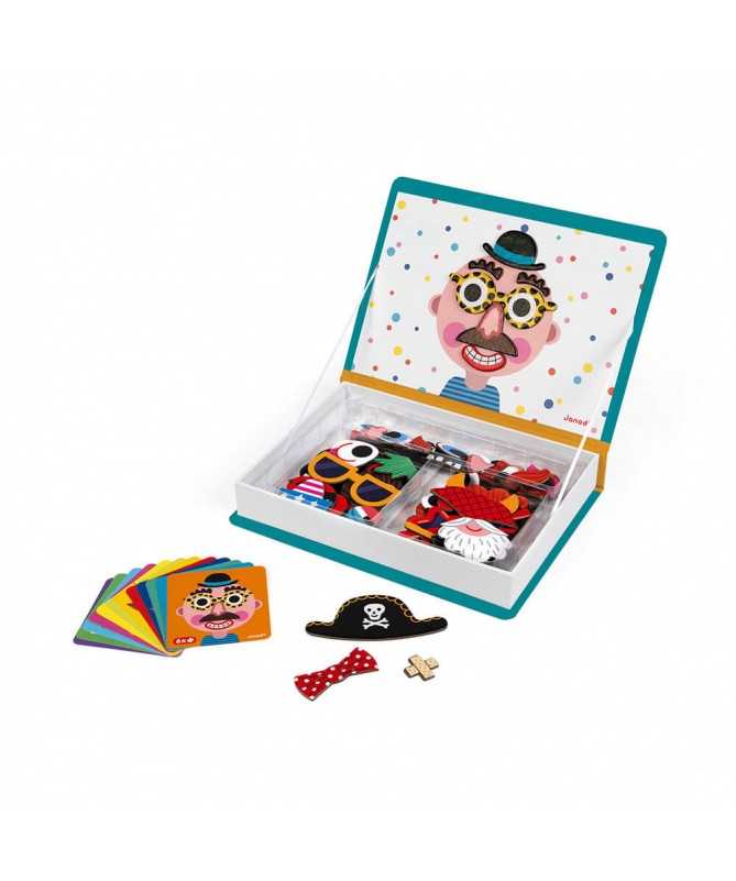 Magnéti'Book Crazy faces - Garçon (70 magnets) Magnéti'Book Crazy faces - Garçon (70 magnets)