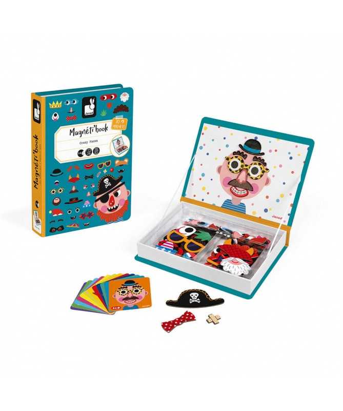 Magnéti'Book Crazy faces - Garçon (70 magnets) Magnéti'Book Crazy faces - Garçon (70 magnets)