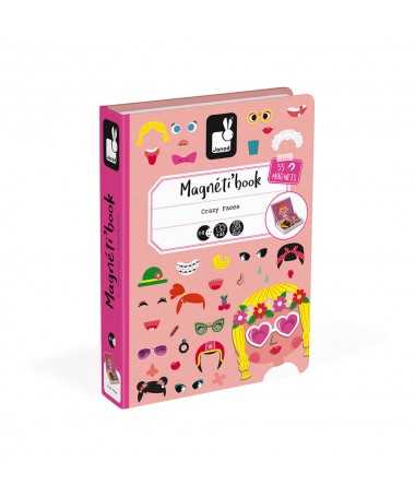 Magnéti'Book Crazy faces - Fille