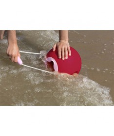 Jouet de Plage - Seau ballon - Ballo Cerise et Rose - 20 cm