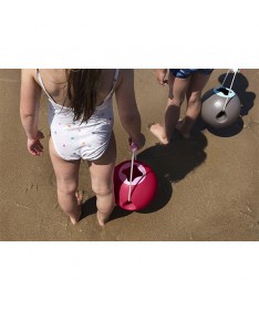 Jouet de Plage - Seau ballon - Ballo Cerise et Rose - 20 cm