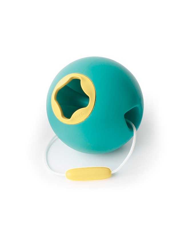 Jouet de Plage - Seau ballon - Ballo Bleu et Jaune - 20 cm