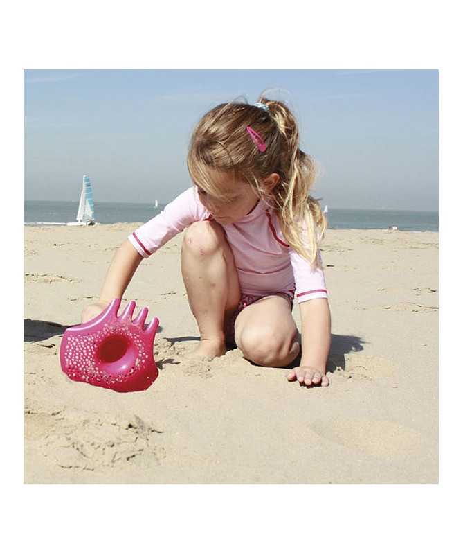 Jouet de Plage - Rateau multi usage - Triplet Rose Jouet de Plage - Rateau multi usage - Triplet Rose