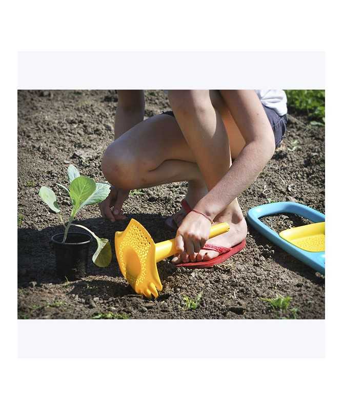 Jouet de Plage - Rateau multi usage - Triplet Mellow Yellow