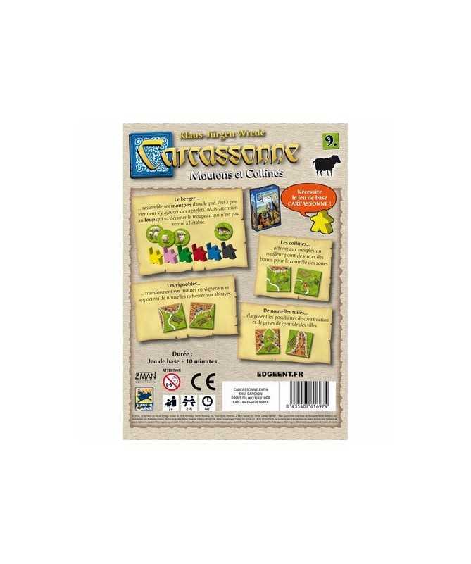 Carcassonne ext. Moutons et Collines Carcassonne ext. Moutons et Collines