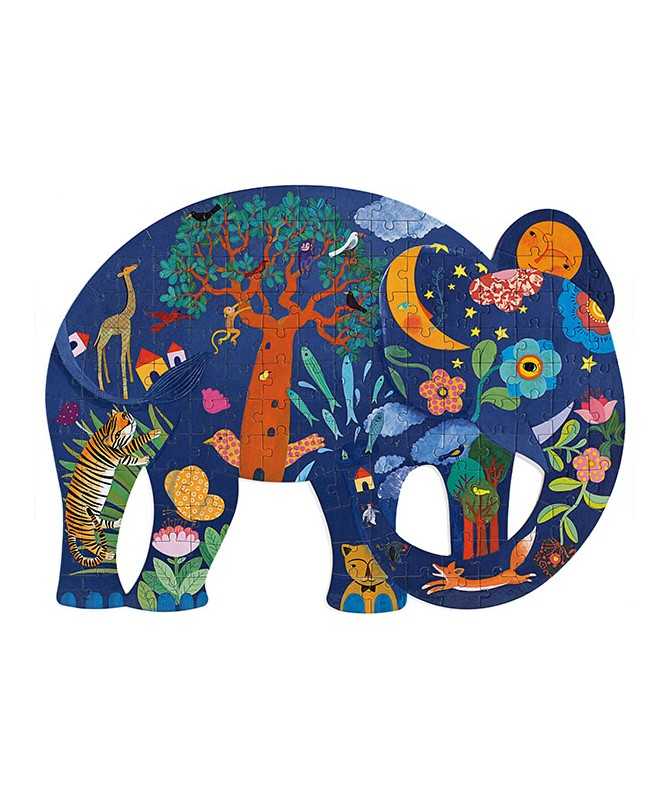 Puzzle ajouré - Éléphant (150 pcs)