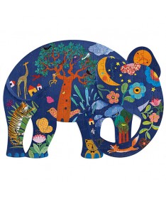 Puzzle ajouré - Éléphant (150 pcs)