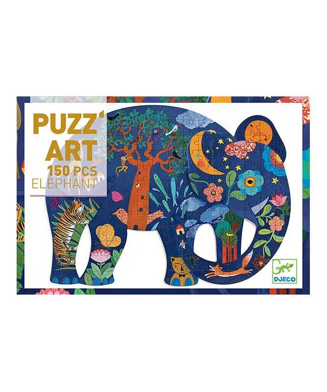 Puzzle ajouré - Éléphant (150 pcs)