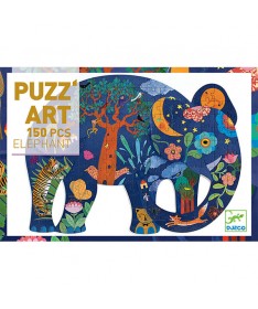 Puzzle ajouré - Éléphant (150 pcs)