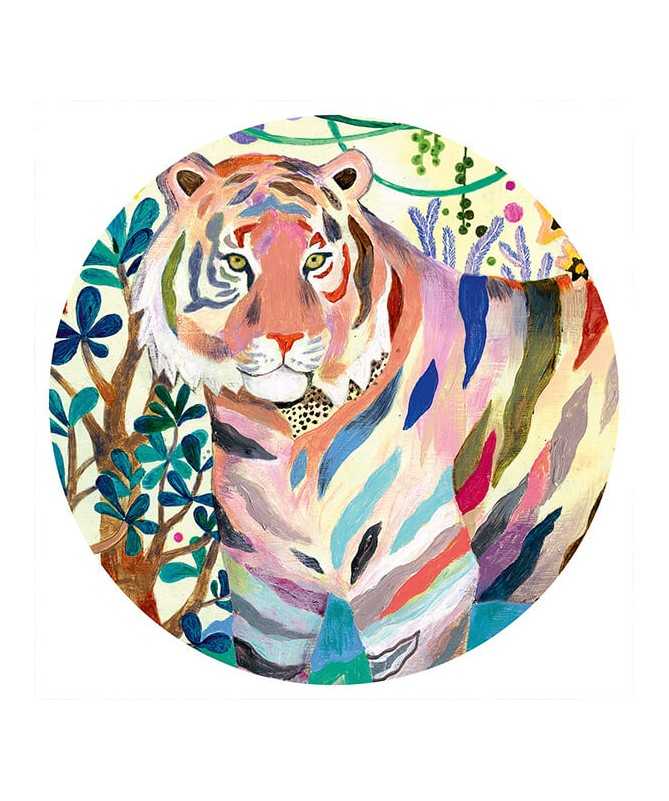 Puzzle - Rainbow tigers (1000 pcs) Puzzle - Rainbow tigers (1000 pcs)