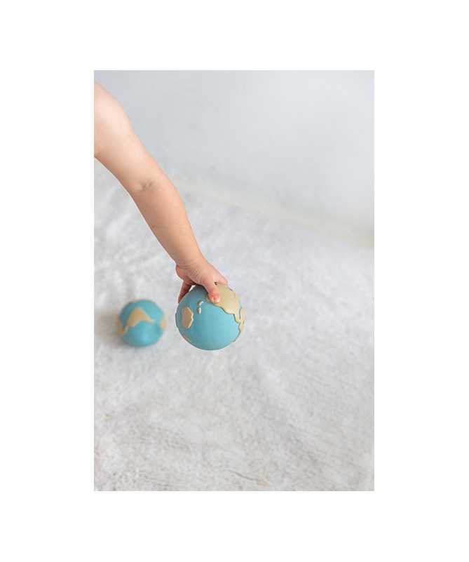Jouet de dentition et de bain - Earthy The World Ball Jouet de dentition et de bain - Earthy The World Ball