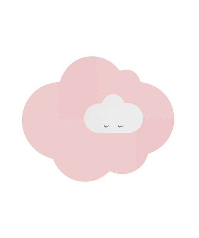 Tapis Nuage Large - Rose poudré (175 x 145 cm) Tapis Nuage Large - Rose poudré (175 x 145 cm)