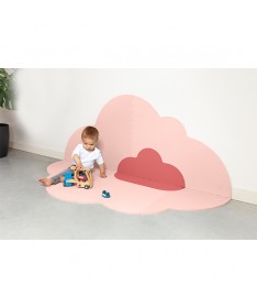 Tapis Nuage Large - Rose poudré (175 x 145 cm)