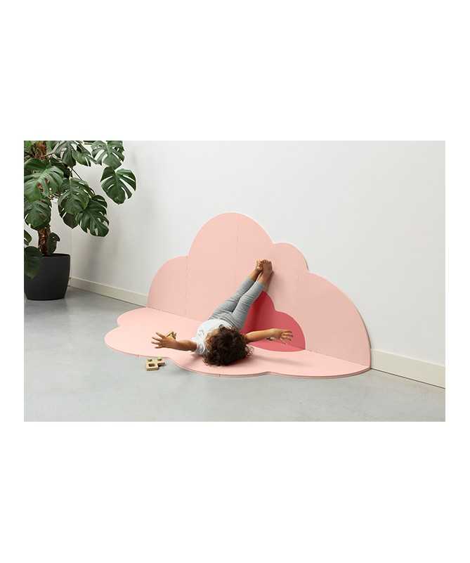 Tapis Nuage Large - Rose poudré (175 x 145 cm) Tapis Nuage Large - Rose poudré (175 x 145 cm)
