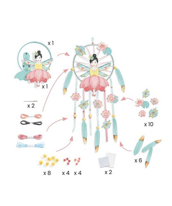 DIY Attrape-rêves - Fée Lotus